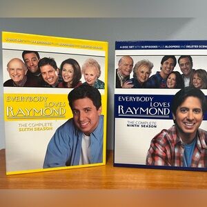 EVERYBODY LOVES RAYMOND Complete Season 6 & Season 9 Used Excellent Condition